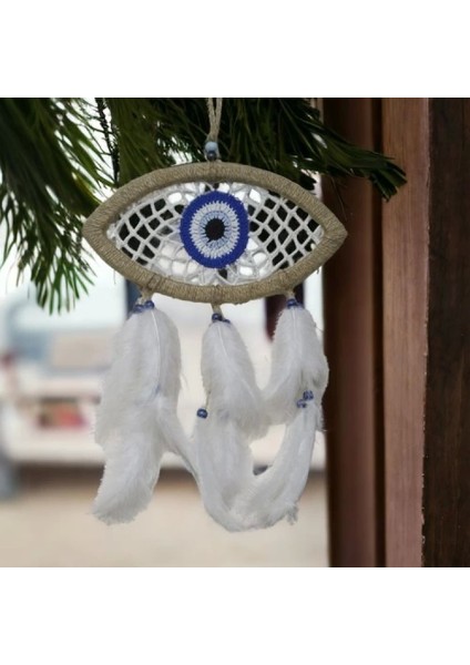 Nazar Boncuğu Motifli Göz Model Duvar Süsü El Işçiliği Duvar Dekoru fiyatları