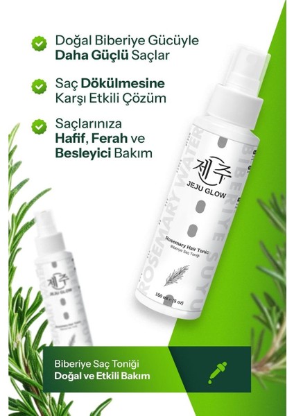 Saf Biberiye Suyu – Saç Dökülmesinde Etkili ve Besleyici Tonik modelleri