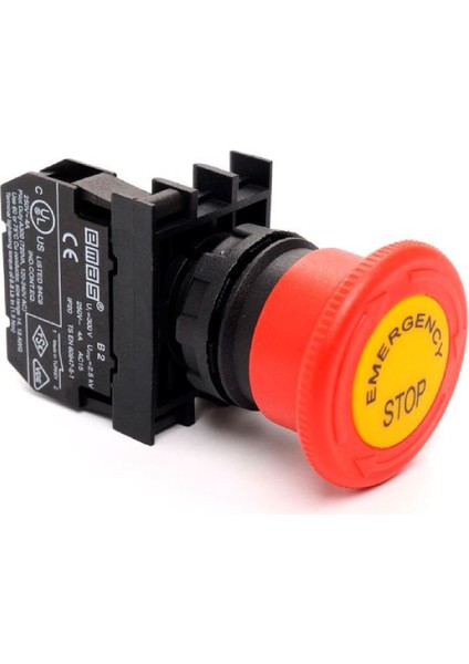B200EE ,kontak-1k Kafa M40 Acil Kalıcı M22 Buton