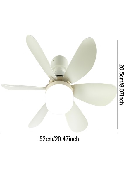 Daisy Fan LED 50W Kumandalı Işıklı Vantilatör HS-9302