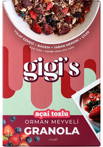 Orman Meyveli Yüksek Lifli Granola