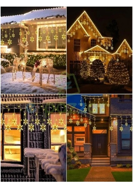 3m 12 Saçaklı 12 Kar Tanesi 8 Fonksiyonlu modelleri