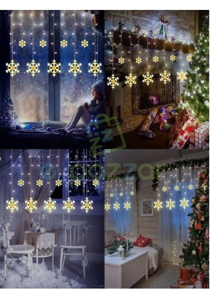 3m 12 Saçaklı 12 Kar Tanesi 8 Fonksiyonlu fırsatları