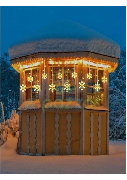 3m 12 Saçaklı 12 Kar Tanesi 8 Fonksiyonlu indirimleri