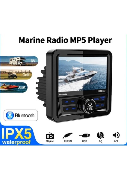 Playback Bluetooth Mp5-Mp3 Player Marine Teyp fiyatları