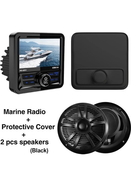Playback Bluetooth Mp5-Mp3 Player Marine Teyp