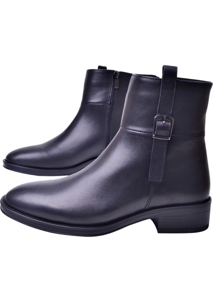 Kadın Deri Fermuarlı Bot 26104252K fırsatları