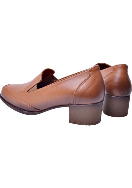 Kadın Deri Topuklu Ayakkabı 25101341
