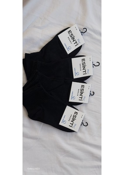 Esinti Plus Socks %100 Pamuk Sade Kısa Çorap 12 Çift fiyatları