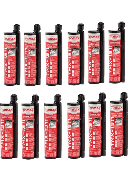 TMX-1311 Epoksi Kimyasal Dübel 345 ml (12 Adet)