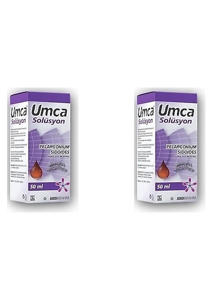 Umcaa Solüsyon Damla 50 ml 2' Li fiyatları