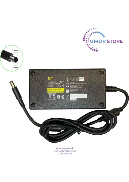 ADP-180MB K 7.4x5.0mm Notebook Adaptörü