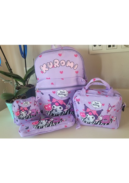 Kuromı 4 Lu Okul Cantası modelleri