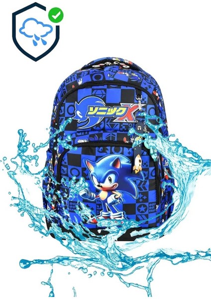 3 Gözlü Erkek Çocuk Okul Çantası Beslenme Çantası ve Kalemlik Anahtarlık Hediyeli modelleri