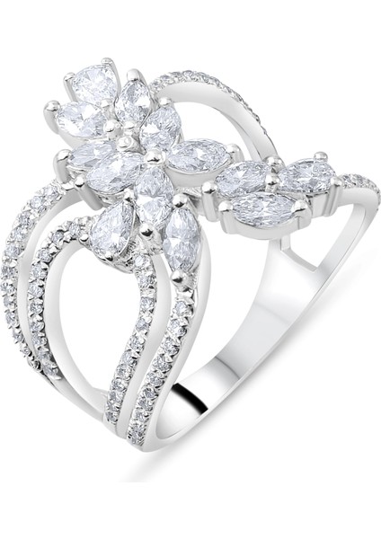 1.28 Karat Pırlanta Yüzük, Gerçek Pırlanta, Sertifikalı Mücevher