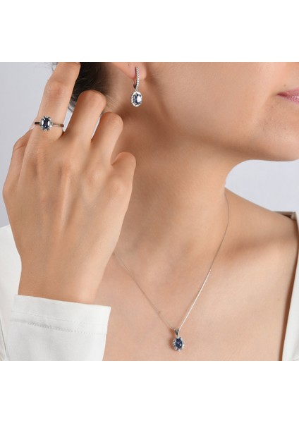 1.15 Karat Pırlanta Safir Yüzük, Gerçek Pırlanta, Sertifikalı Mücevher fırsatları