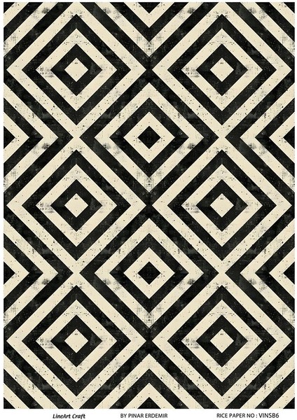 Vintage Serisi Vınsb6 Pirinç Dekopaj 30*42 cm
