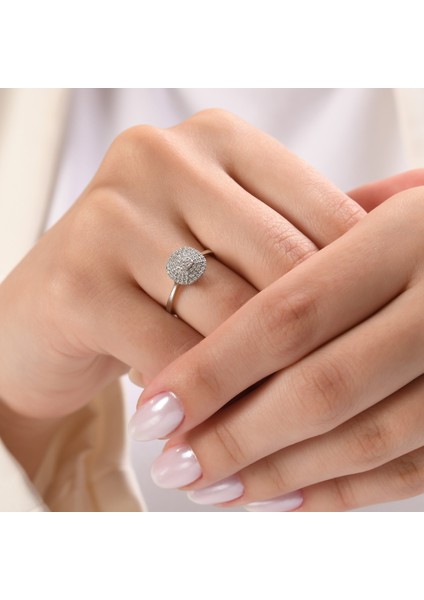 0.52 Karat Pırlanta Yüzük, Gerçek Pırlanta, Sertifikalı Mücevher modelleri