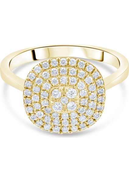 0.52 Karat Pırlanta Yüzük, Gerçek Pırlanta, Sertifikalı Mücevher fırsatları