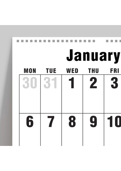 2026 Duvar Takvimi, 33X48 cm Spiralli Takvim, A4 Spiralli Takvim, Aylık Planlayıcı Takvim modelleri