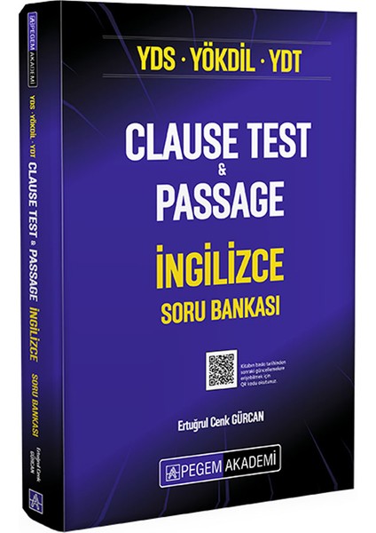 Yds Yökdil Ydt Clause Test & Passage Ingilizce Soru Bankası