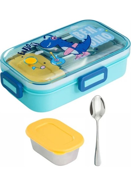 -Lunch Box Beslenme Kabı Çelik Ithal Enjoy Yeşil K.2537 92553 fiyatları