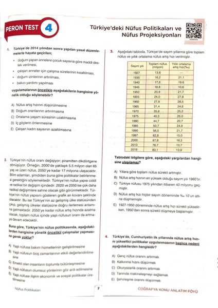 Istasyon - Ayt Coğrafya - Konu Anlatım Föyleri - 240 Sayfa fırsatları