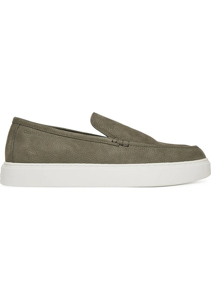 Hibrit Nubuk Makosen Erkek Haki Loafer HM0HM01902-MTB
