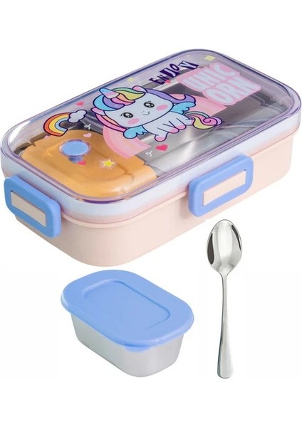 -Lunch Box Beslenme Kabı Çelik Ithal Enjoy Krem K.2537 92553 fiyatları