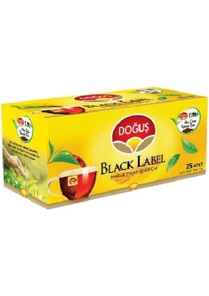 Black Label Bardak Poşet Siyah Çay 25'li fiyatları