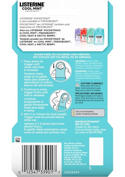 Pocketmist Cool Mint 7,7 ml Ağız Spreyi fiyatları