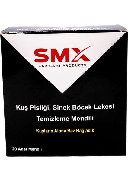 Kuş Pisliği, Sinek Böcek Lekesi Temizleme Mendili fiyatları