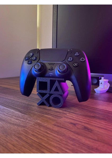 MOON SİRİUS Playstation Sembol Tasarımlı Ps5 Dualsense Gamepad Standı - 5X6X6.5 cm | Renkli Joystick Tutucu (1ADET) fiyatları