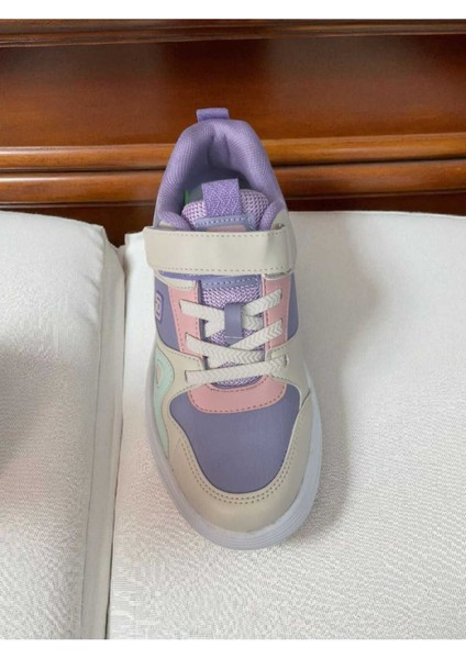 Unısex Kauçuk Taban Cırtlı Bağcıklı Esnek ve Hafif Çocuk Sneaker fiyatları