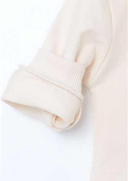 Lcw Baby Ekru Bisiklet Yaka Baskılı Erkek Bebek Sweatshirt ve Eşofman Alt 2'li modelleri