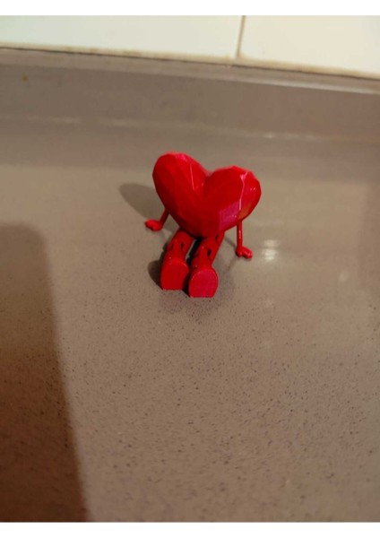 MOON SİRİUS Bacaklı Kırmızı Kalp Figür 6x7 modelleri