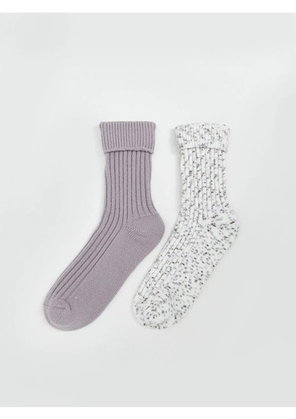 Lcw Desenli Kadın Soket Çorap 2'li (W5) fiyatları