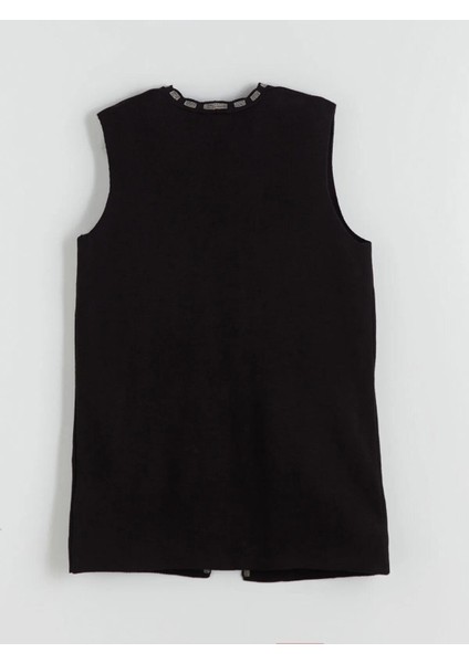 Lcw V Yaka Desenli Kadın Triko Yelek (W5) fırsatları