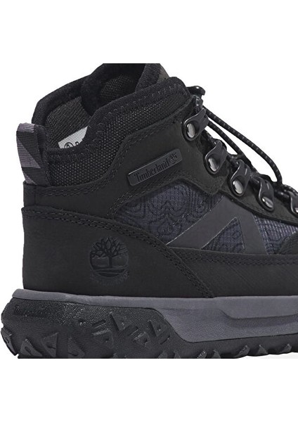 Greenstride Motion 6 Mid Lace Up Waterpr Kadın Outdoor Botu TB1A67QC0151 Siyah