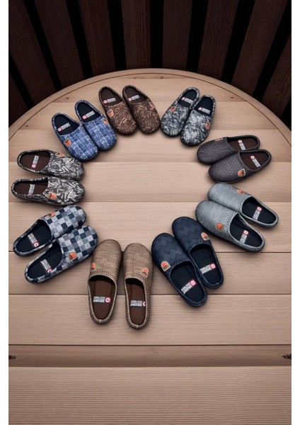 3'lü Paket Ev Terliği Çeyiz Terliği Kışlık Terlik Ses Yapmaz Hafif Taban Taban