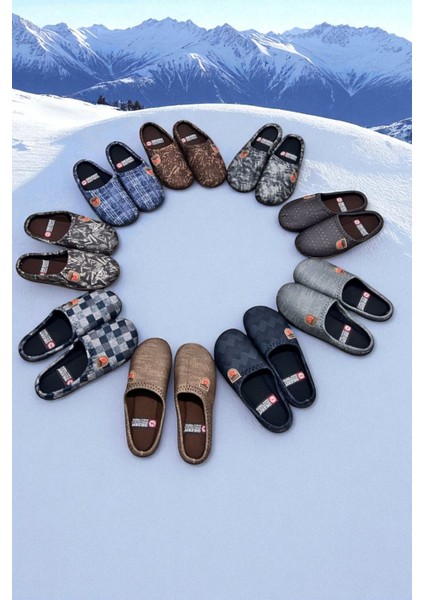 3'lü Paket Ev Terliği Çeyiz Terliği Kışlık Terlik Ses Yapmaz Hafif Taban Taban indirimleri