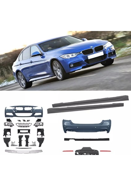 Bmw F30 2012-.2019 3.seri Ön-Yan-Arka M Tech Body Kit