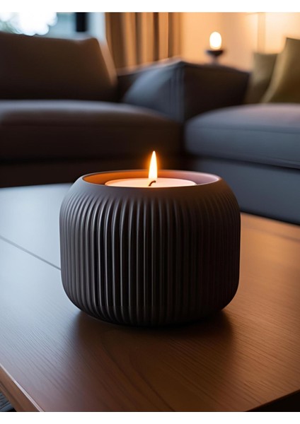 Modern Mumluk – Siyah Renkli