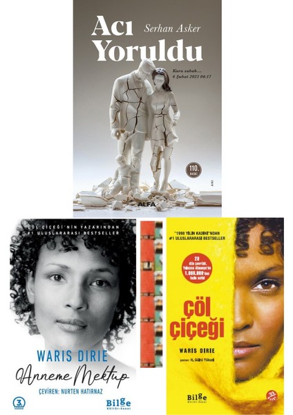 Çöl Çiçeği, Acı Yoruldu, Anneme Mektup (3kitap)