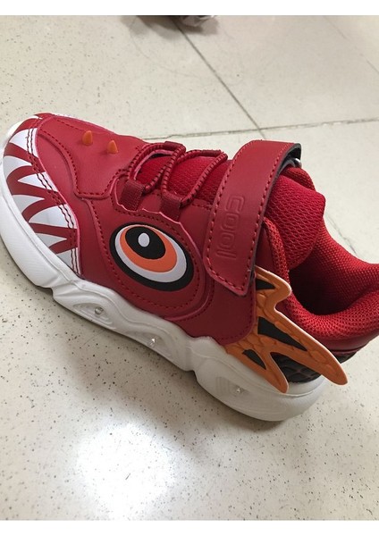 Stego Bebe Işıklı Spor Ayakkabı Kırmızı modelleri