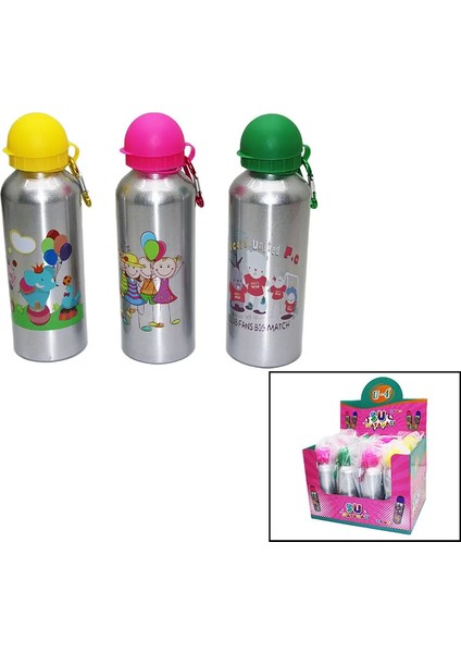 Çelik Matara- Çelik Suluk - Kız Öğrenci Suluk- Baskılı Matara (500 Ml) fiyatları