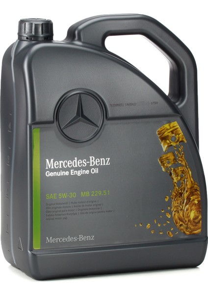 Benz Motor Yağı 5W30 5-Lt Orjinal 229.51