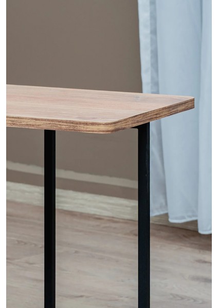 Modern Koltuk Yanı C Sehpa – Metal Gövdeli, Su Geçirmez Ahşap Raflı Laptop & Kahve Masası fırsatları