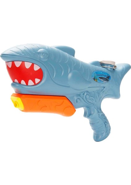 Pompalı Su Tabancası Köpekbalığı Figürlü - 1056