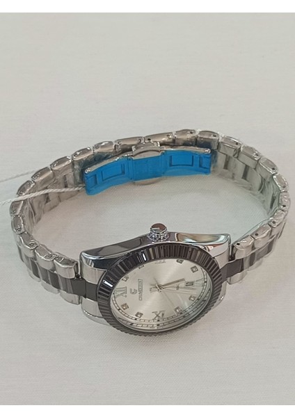 Çelik kordonlu, takvim göstergeli, metalik üstüne siyah kaplama, Rolex modeli, su geçirmez, 2 yıl garantili Unisex Kol Saati modelleri